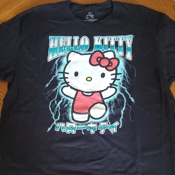 Hello Kitty Thunderbolt T Shirt - Picture 1 of 5